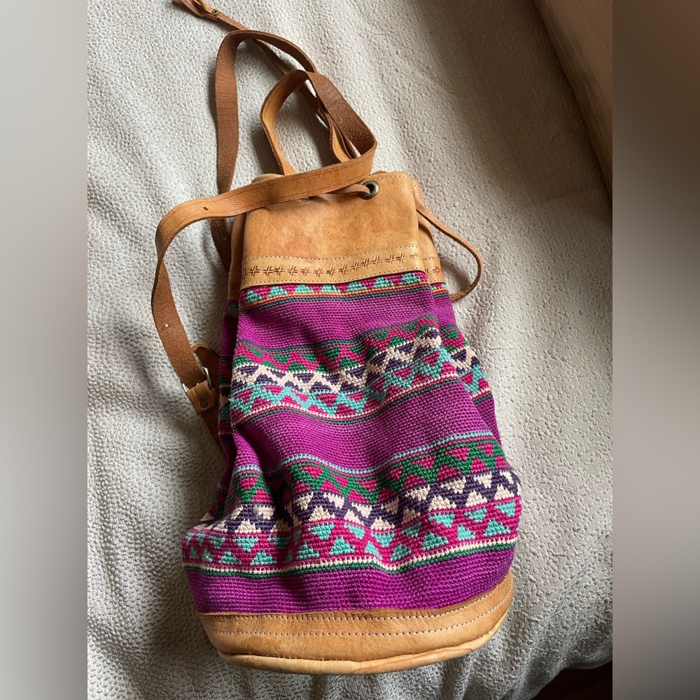 Mexican Handmade Colorful Patterned Women's Bag